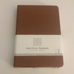 Brown notebook